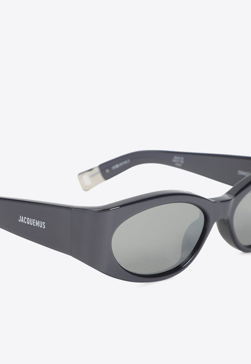 Oval Acetate Sunglasses