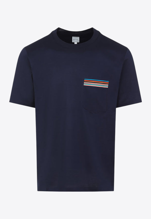Short-Sleeved Stripe T-shirt
