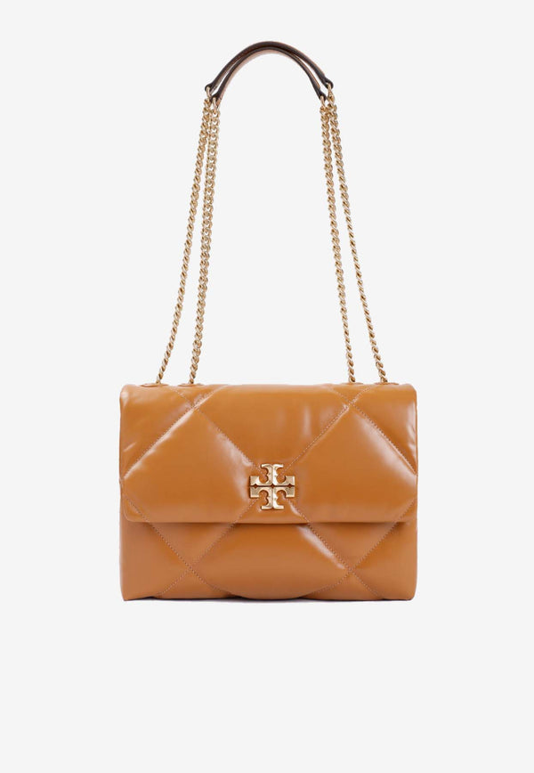Medium Kira Diamond Quilt Nappa Leather Shoulder Bag