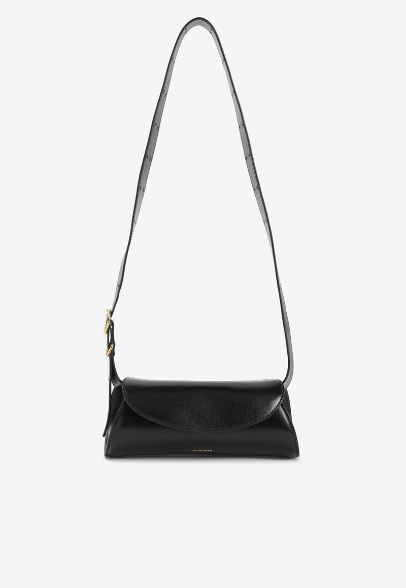 Mini Cannolo Calf Leather Shoulder Bag