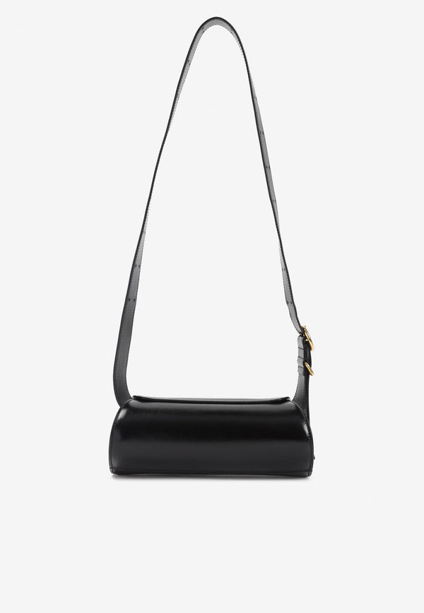Mini Cannolo Calf Leather Shoulder Bag