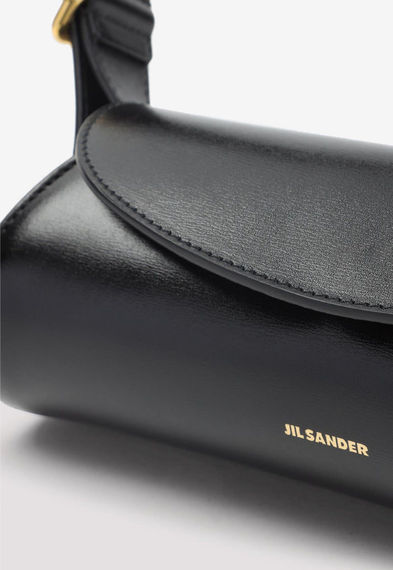 Mini Cannolo Calf Leather Shoulder Bag