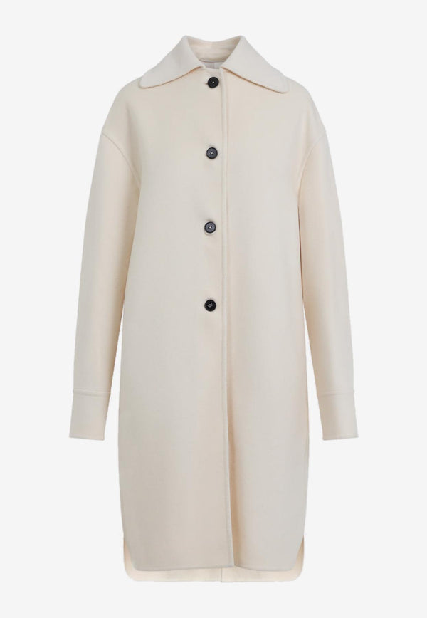 Double-Breasted Wool Coat