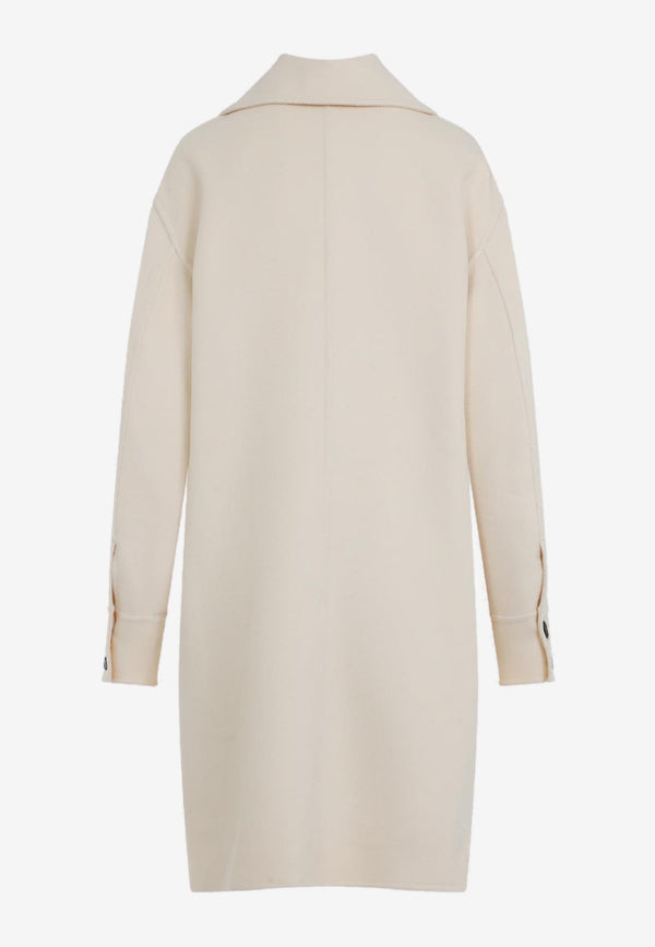 Double-Breasted Wool Coat