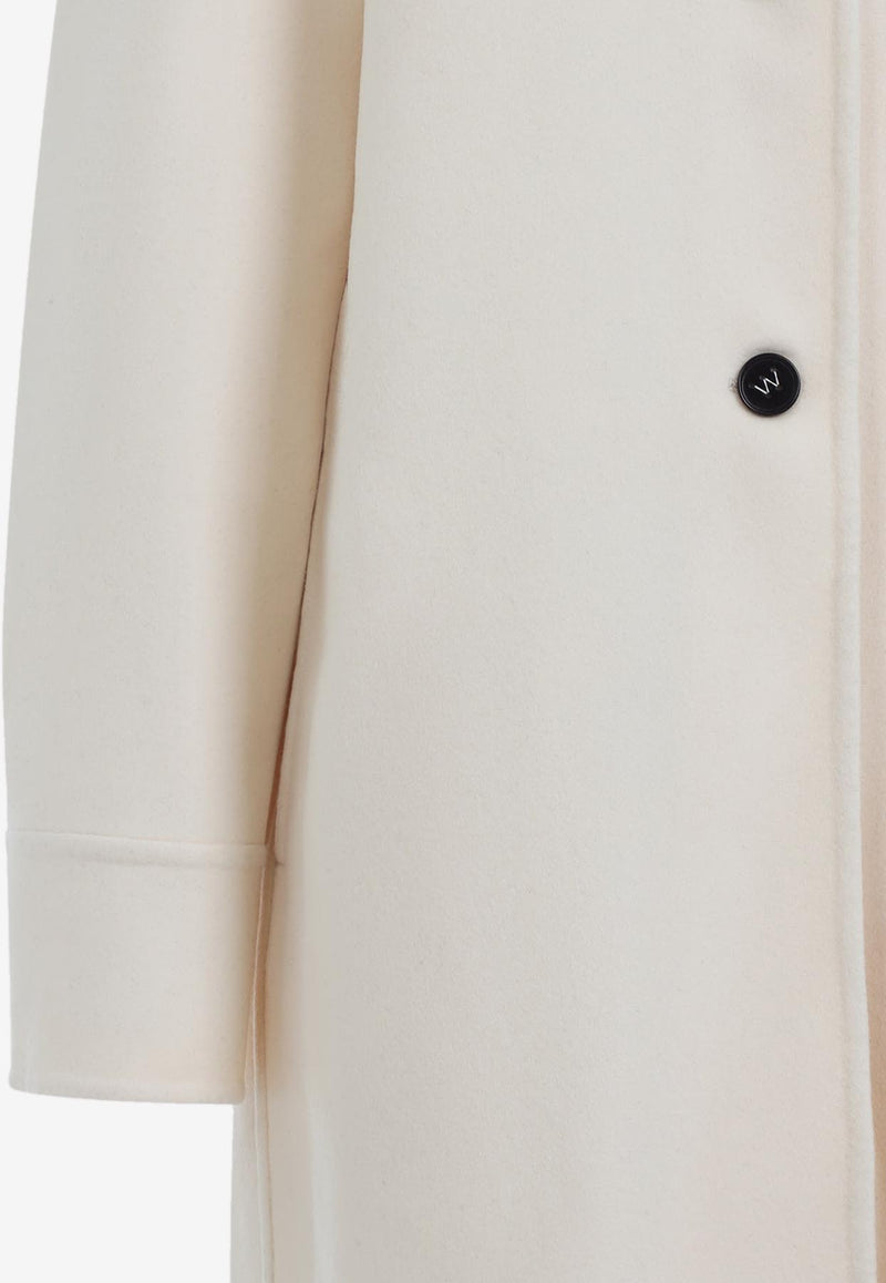 Double-Breasted Wool Coat
