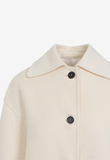 Double-Breasted Wool Coat