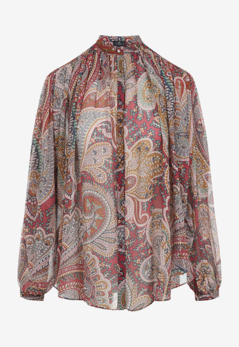 Silk Paisley Shirt