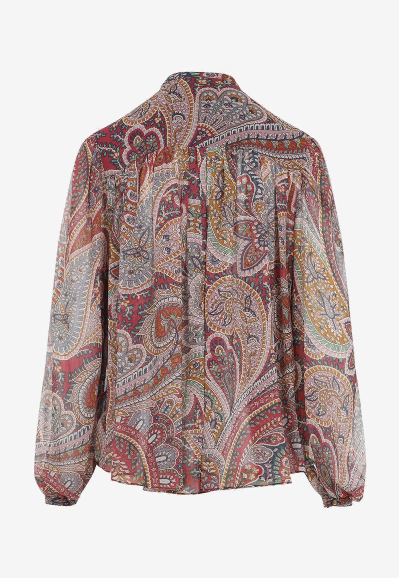 Silk Paisley Shirt