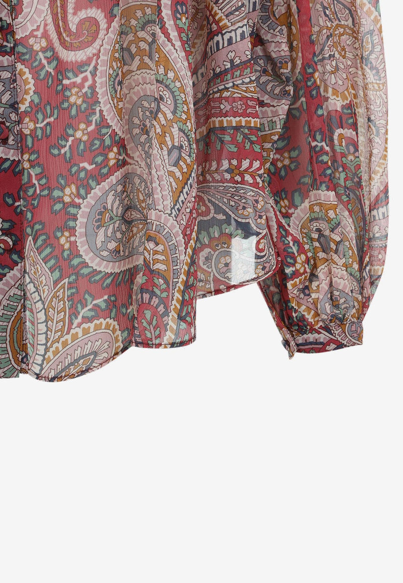 Silk Paisley Shirt