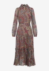 Paisley Midi Dress