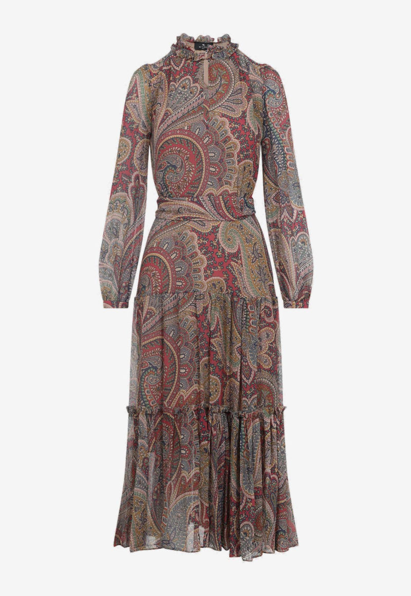 Paisley Midi Dress