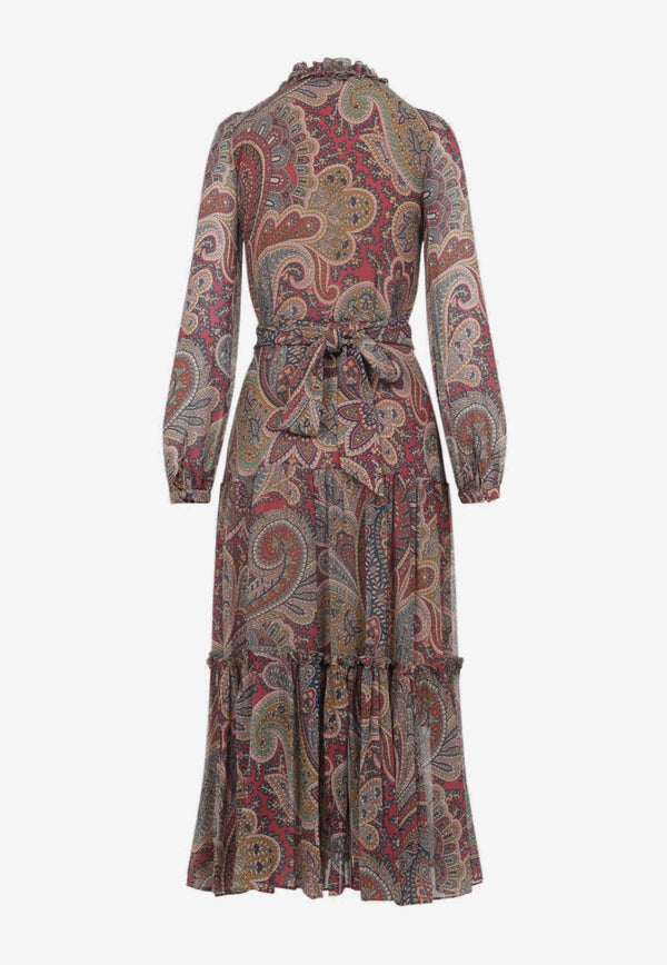 Paisley Midi Dress