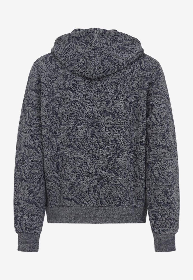 Paisley Zip-Up Hoodie