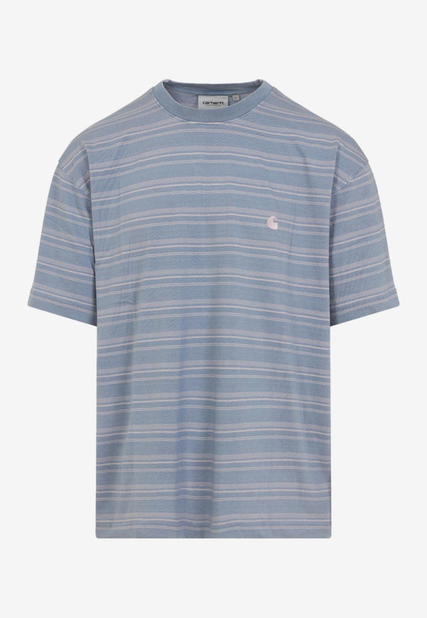 Brodine Logo-Embroidered T-shirt