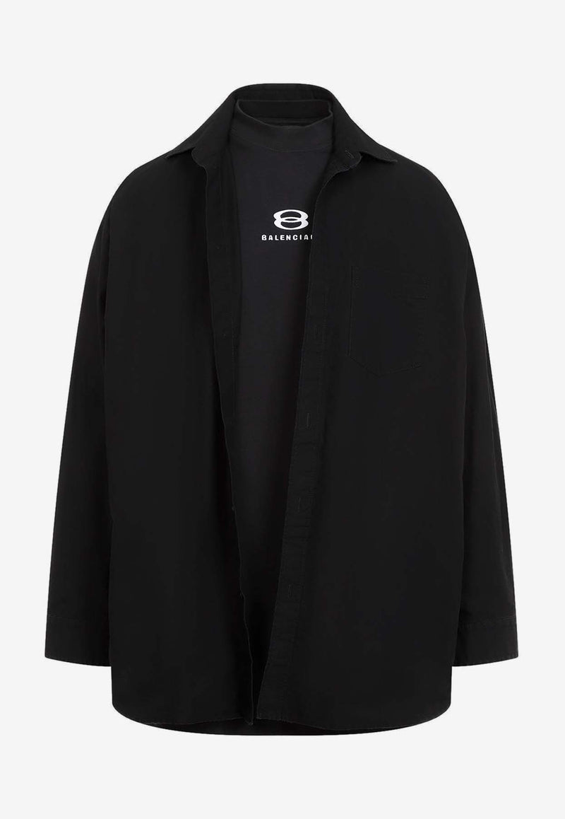 Unity Sports Icon Layered Oversized Shirt