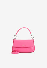 Mini La Prima Top Handle Bag in Nappa Leather