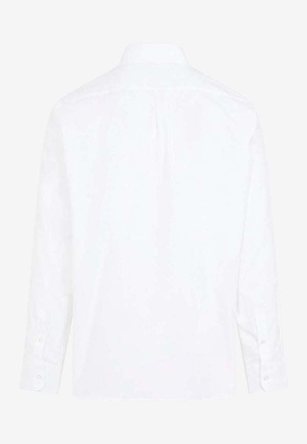 Berluti Scritto Alessandro Long-Sleeved Shirt White R27HTL98.005-000 BLANC OPTIQUE