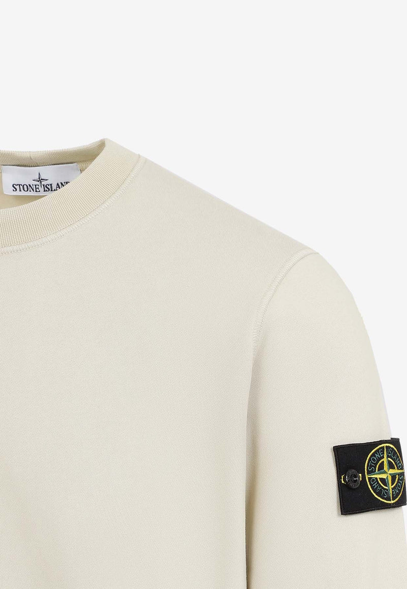 Logo-Patch Crewneck Sweatshirt