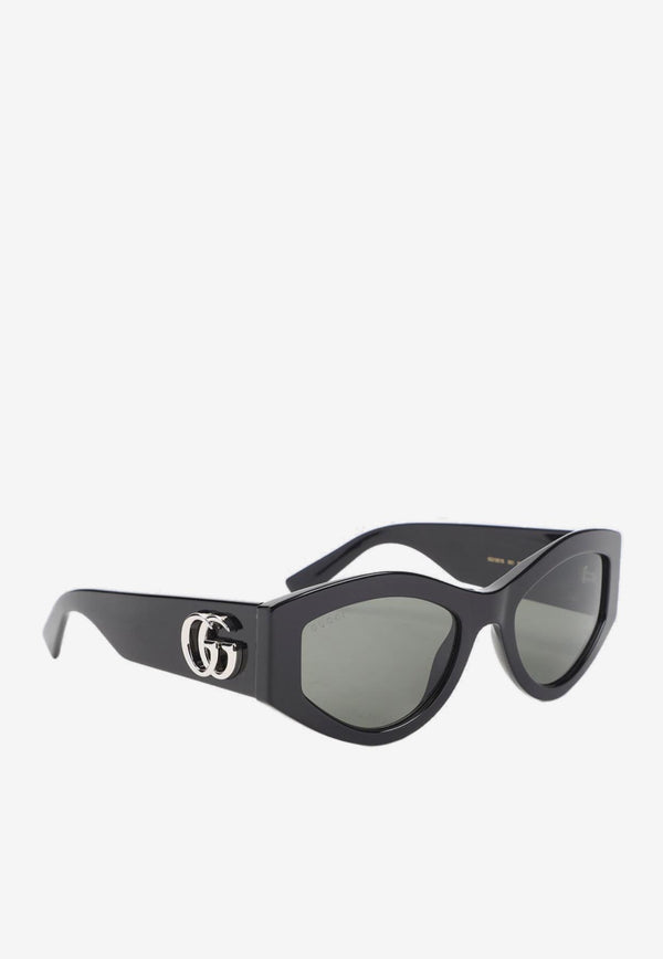 Oval Acetate Sunglasses