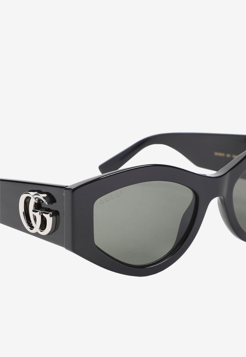 Oval Acetate Sunglasses