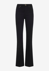 Mirror Snake Monogram Bootcut Jeans