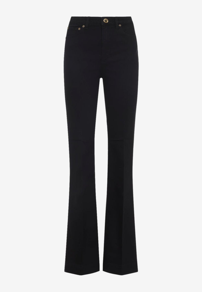 Mirror Snake Monogram Bootcut Jeans