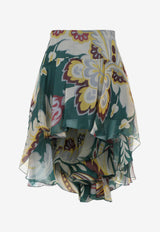 Asymmetric Mini Skirt