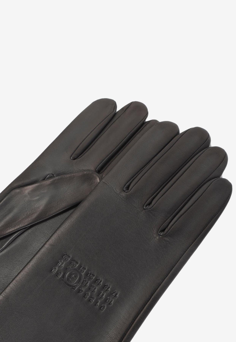 Long Leather Gloves