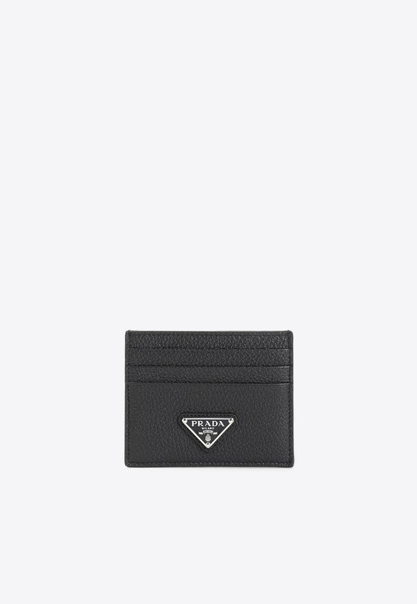 Logo Leather Cardholder