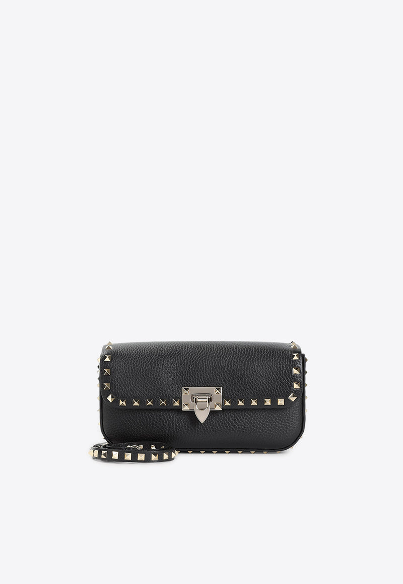 Rockstud Leather Shoulder Bag