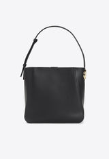 VLogo Side Bucket Bag in Nappa Leather