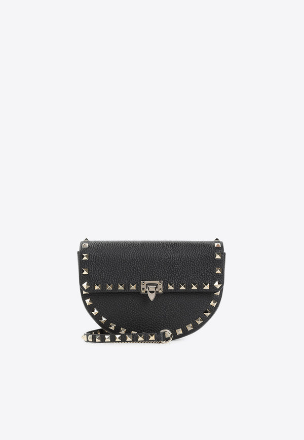 Mini Rockstud Leather Crossbody Bag