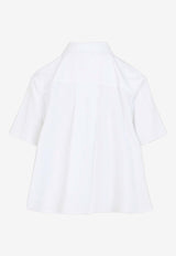 Short-Sleeved Trapeze Shirt