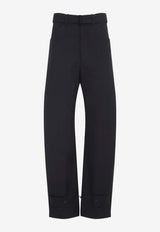 Curved Tailored Pants