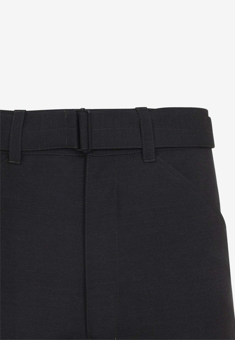 Curved Tailored Pants