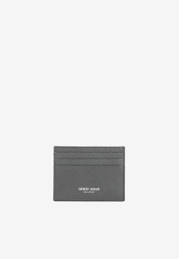 Logo Leather Cardholder