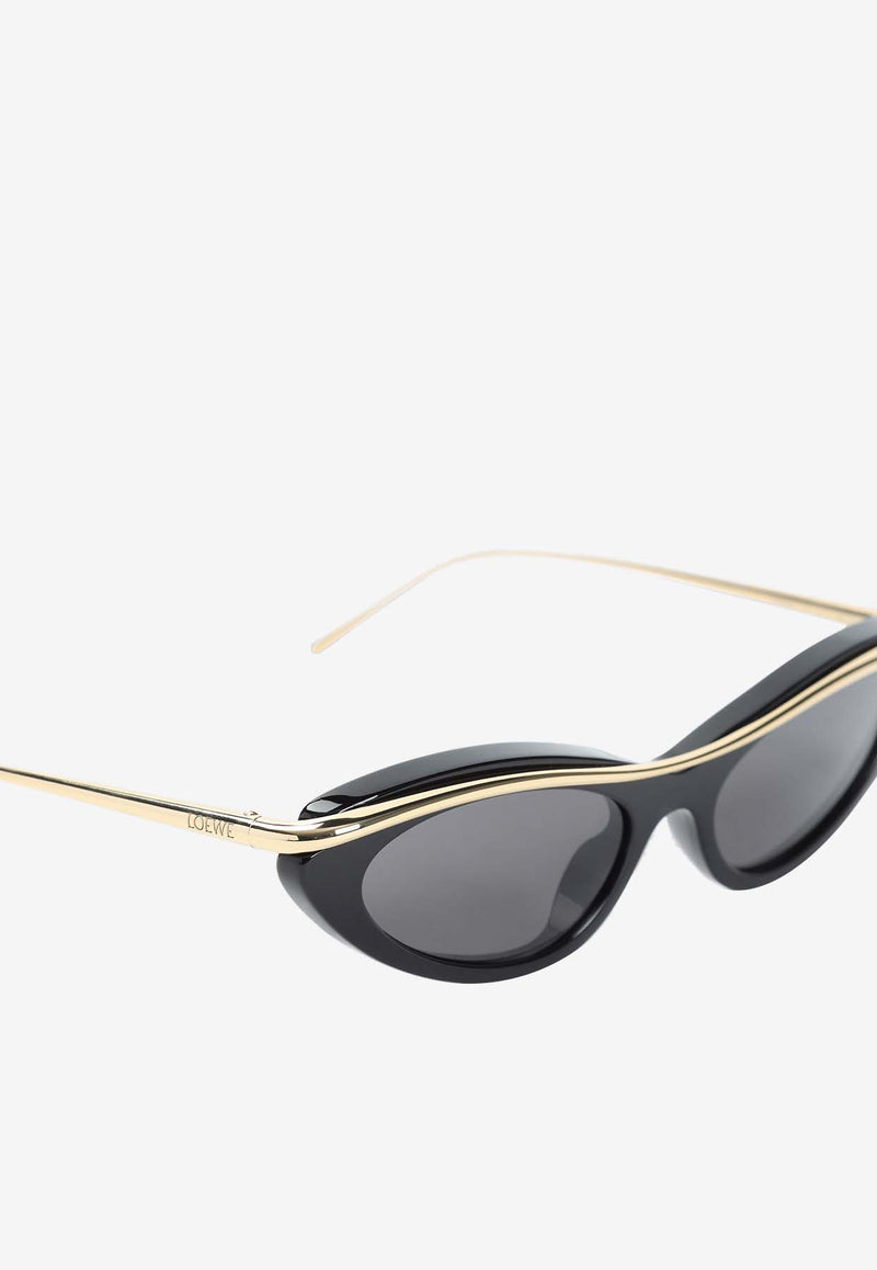 Cat-Eye Acetate Sunglasses