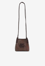 Mini Libra Paisley Jacquard Shoulder Bag