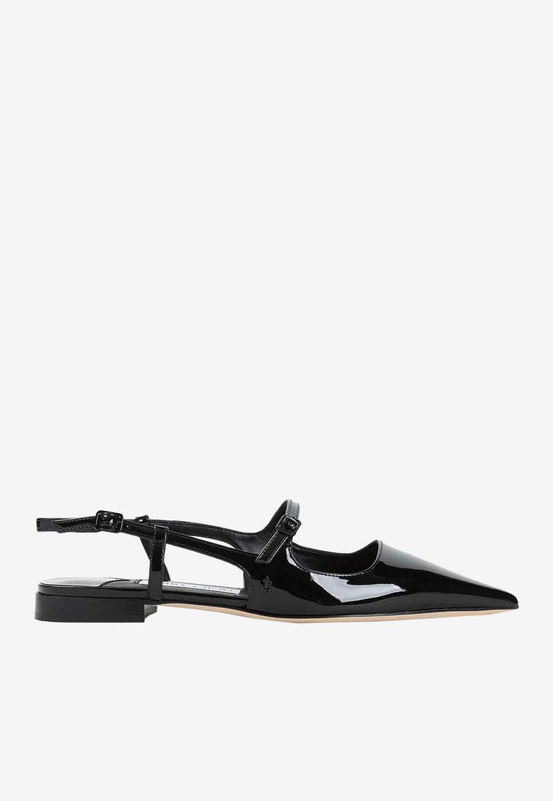 Didi Patent Leather Pointed-Toe Flats