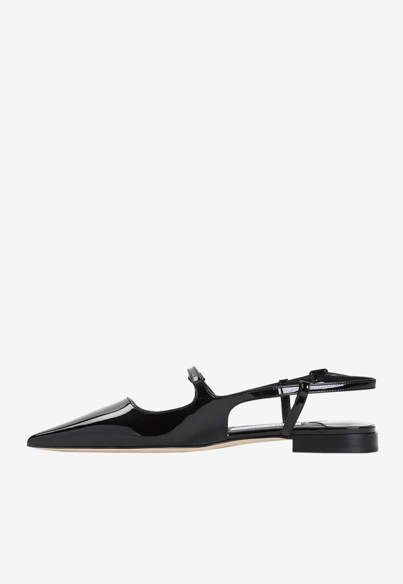 Didi Patent Leather Pointed-Toe Flats