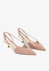 30 Pointed Leather Pumps