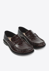 Campo Leather Collapsible Loafers