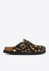 Boston Leopard Print Mules