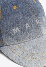 Degrade Denim Logo Baseball Cap