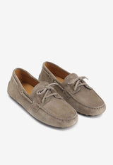 Tod Suede Leather Loafers