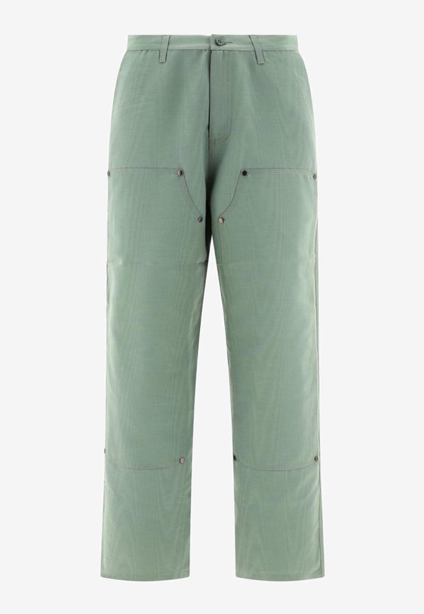 Double-Knee Straight Pants