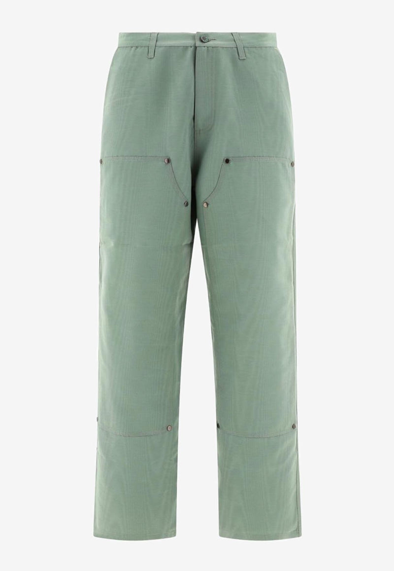 Double-Knee Straight Pants