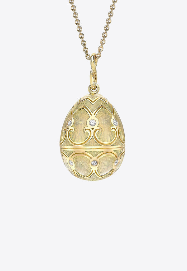 Fabergé Heritage Egg Pendant Necklace in 18-karat Yellow Gold Gold 173FP1439