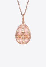 Fabergé Heritage Egg Pendant Necklace in 18-karat Rose Gold Rose Gold 173FP1440