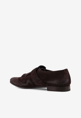 Shangai Suede Monk Shoes